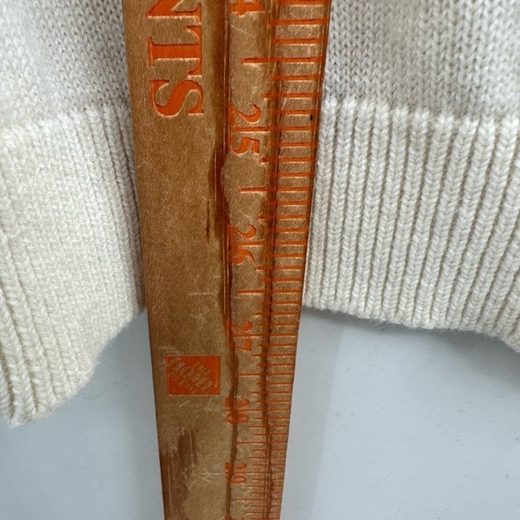 TALBOTS multi pattern womans cottagecore quiet luxury sophisticated sweater L - Picture 10 of 12